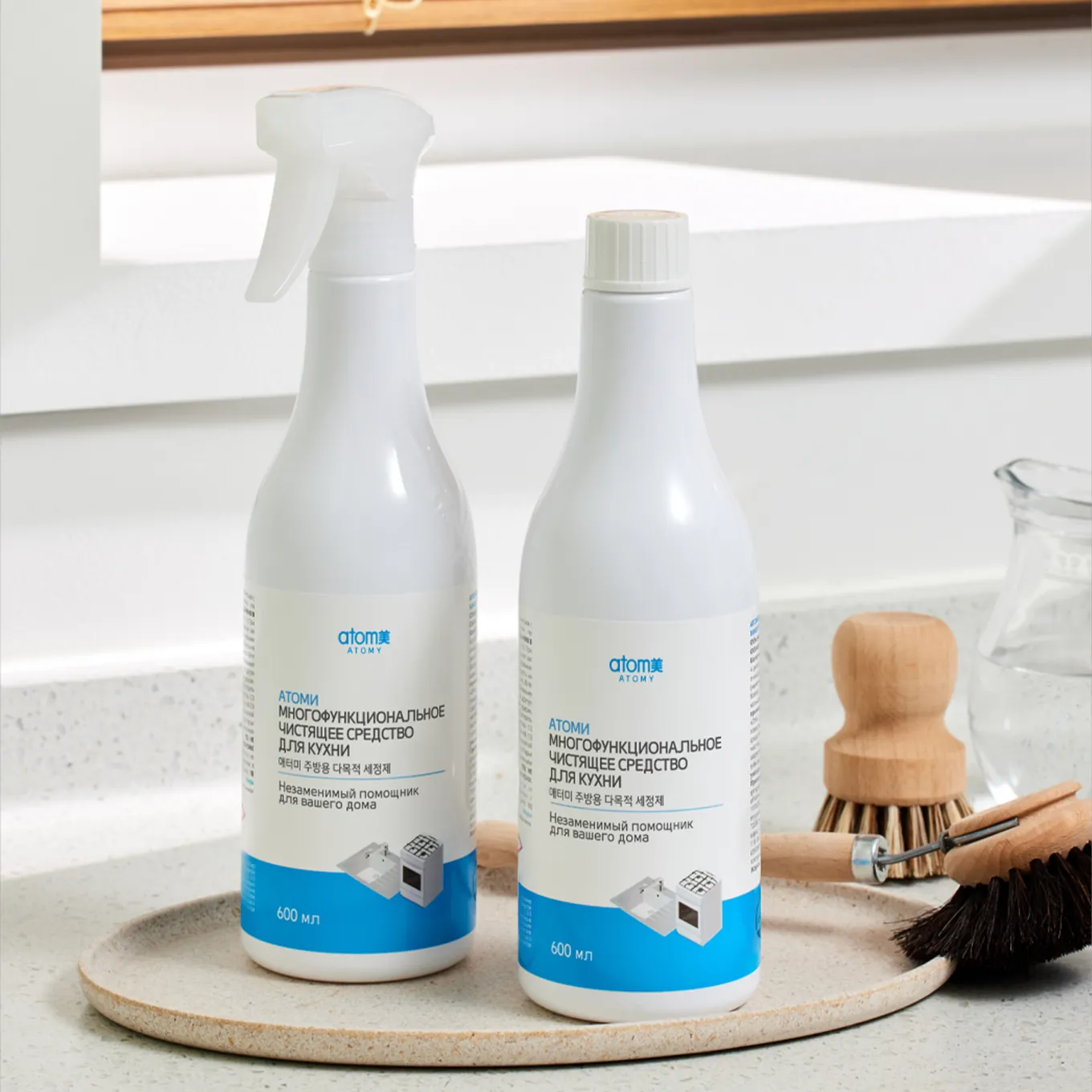 Многофункциональное чистящее средство для кухни Атоми
